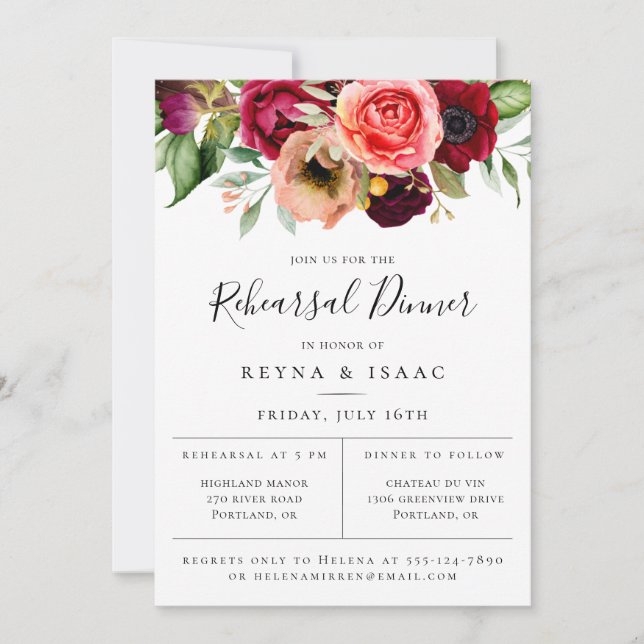 Anúncio Janto de Ensaio de Blooms Boêmianos (Frente)