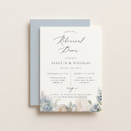 Anúncio Janto de Ensaio Floral do Jardim Azul Dusty