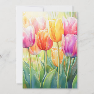 Anúncio Jardim de Tulipas de Primavera de Aquecedora