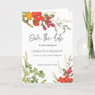 Anúncio Jardim Floral de Verão Flores Silvestres Casamento