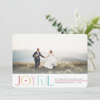 Anúncio JOYFUL COUPLE PHOTO modern pretty elegant colorful