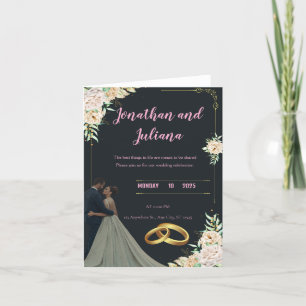 Anúncio Juntos para Sempre – O Casamento de Sarah & Ahmed