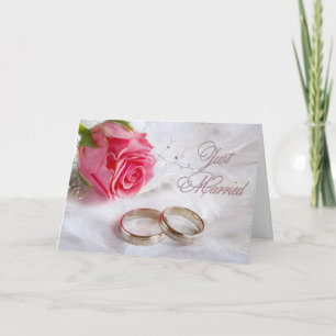 Anúncio Just Married or Just Eloped Announcement