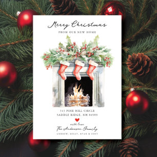 Anúncio Lareira Cozy Winter Moving