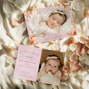 Anúncio Lavanda Vintage Floral Queda Duas Fotografias Nasc