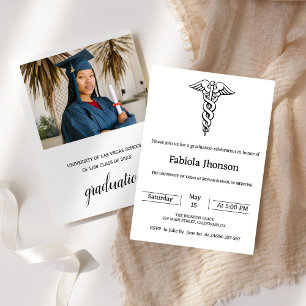 Anúncio Lei de fotos simples na festa de formatura univers