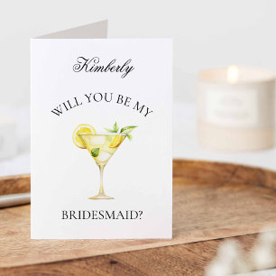 Anúncio Lemon Cocktail, será minha proposta de Bridesmaid?
