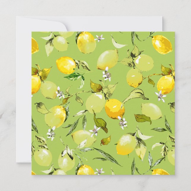 Anúncio Limões de aquarelas 22 (Frente)