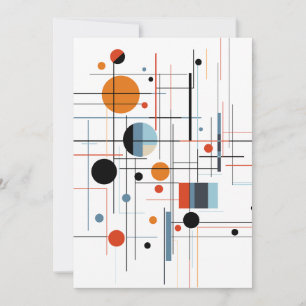 Anúncio Linhas Modernas Minimalistas Geométricas Abstratas