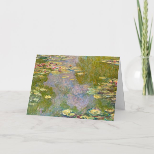 Anúncio Lírios de Água | Claude Monet | (Frente)