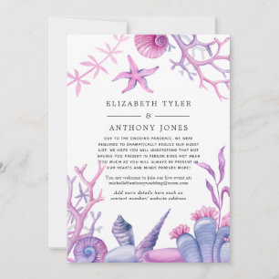 Anúncio Lista de Convidados de Casamento Reduzida Sob o Ma