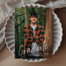 Anúncio Magnético de Formatura com Foto Manuscrita
