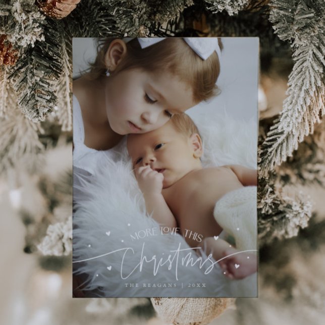 Anúncio Mais Amor Neste Natal Foto Nascimento  (Criador carregado)