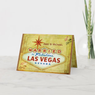 Anúncio Married in Fabulous Las Vegas - Vintage