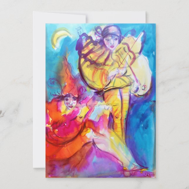 ANÚNCIO MASCARADA VENETIANO/NOTURNO MUSICAL (Frente)