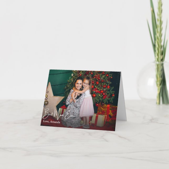 Anúncio Melhor Mãe Foto Personalizada Nunca Simples (Frente)