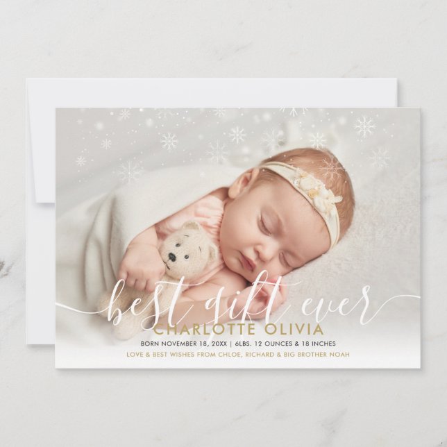 Anúncio Melhor Presente de Todos os Tempos 4 Fotos Natal N (Frente)