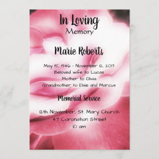 Anúncio Memorial Rosa Rosa Rosa Rosa/Anúncio