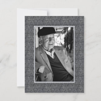 Anúncio Memoriam Lembrança: Foto de Aviso de Morte