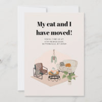 Meu Gato e eu mudamos de endereço movendo-se
