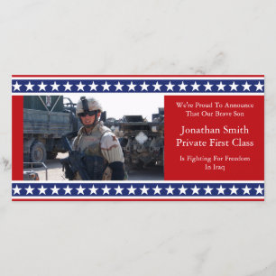 Anúncio Militar De Estrelas E Stripes