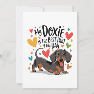 Anúncio Minha Doxie É A Melhor Parte Do Meu Dia