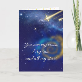 Anúncio minha lua meu sol e todas as minhas estrelas