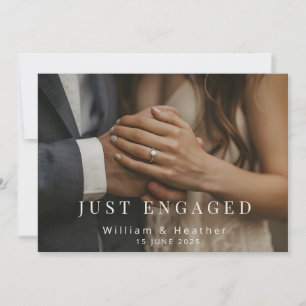 Anúncio Mínimo de Fotos de Recém-Casados