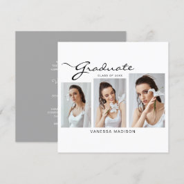 Anúncio Mínimo de Script Elegante Moderno | 3 Graduação de