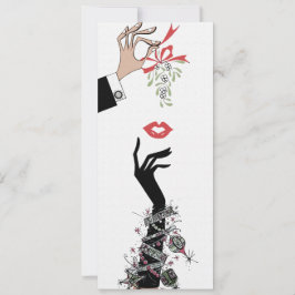 Anúncio Mistletoe Mishead 1950s Illustration Fashion