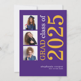 Anúncio Modern 3 foto 2025 Púrpura Amarelo