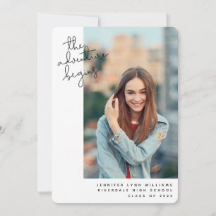 Anúncio Modern Adventure Começa Graduação Foto