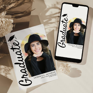 Anúncio Modern Arch Photo Graduation