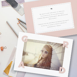 Anúncio Moderno de quatro cantos FORMANDO Graduação de Fot