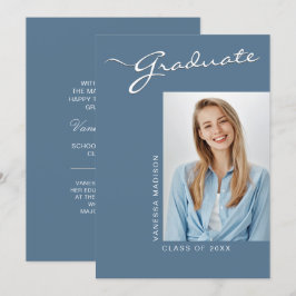 Anúncio Moderno Elegante Simples | 1 Formando fotográfico