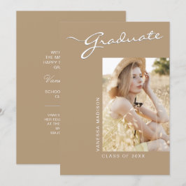 Anúncio Moderno Elegante Simples | 1 Fotografia Formando K