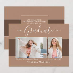 Anúncio Moderno Elegante Terreno 2 Graduação Fotográfica