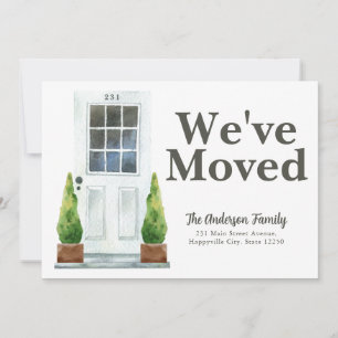 Anúncio Moderno Movimentamos Plantas Brancas da Porta Move