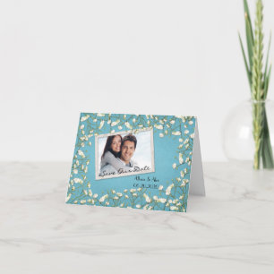 Anúncio Moldura de foto Save The Date-baby's breath