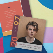 Mondrian Color Blocks Formando Graduação de Fotos 