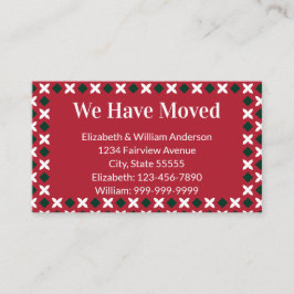 Anúncio móvel de Natal Verde e Branco