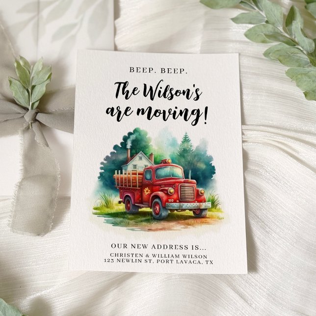 Anúncio Movendo Nova Casa Simples e Engraçada Mode (Criador carregado)