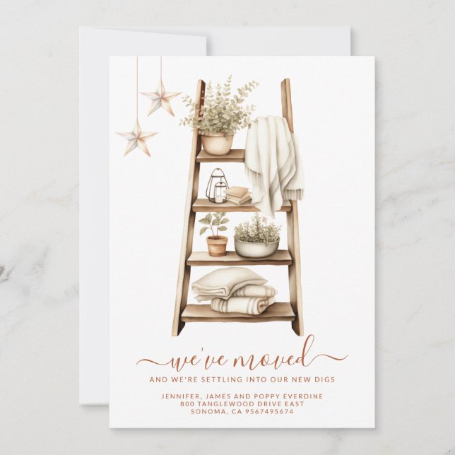 Anúncio Movimentação da Prateleira da Boho Watercolor (Frente)