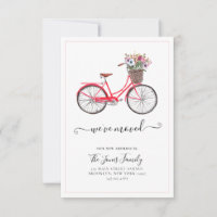 Movimentamos a bicicleta Floral Novo Endereço em M