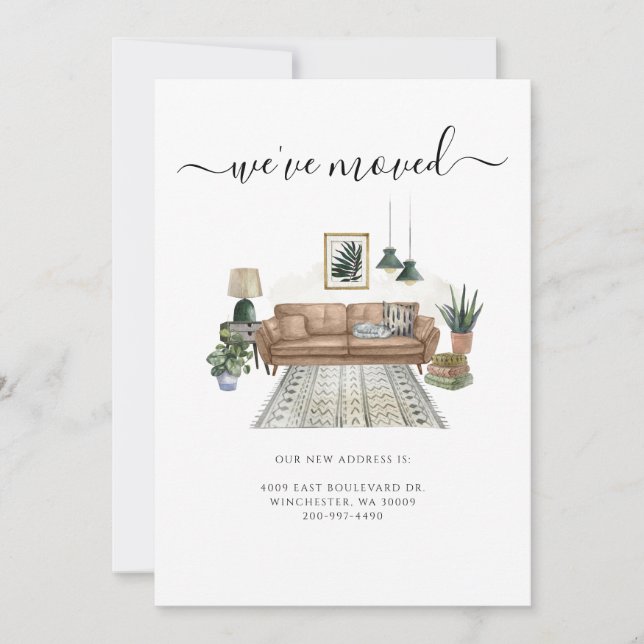 Anúncio Movimentamos a Movimentação Moderna de Chic (Frente)