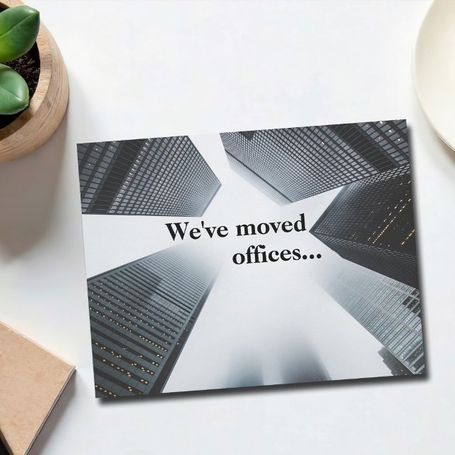 Anúncio Movimentamos Escritórios Personalizados Mudança de (Criador carregado)