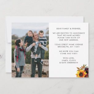 Anúncio Movimentamos o Autumn Sunflower, nova fotografia d