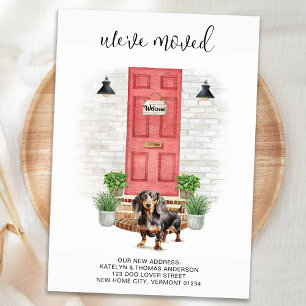 Anúncio Movimentamos o Cachorro Vermelho Dachshund