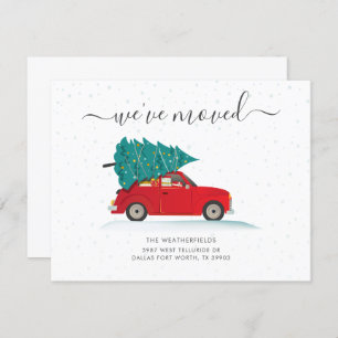 Anúncio Movimentamos o carro vermelho de Natal