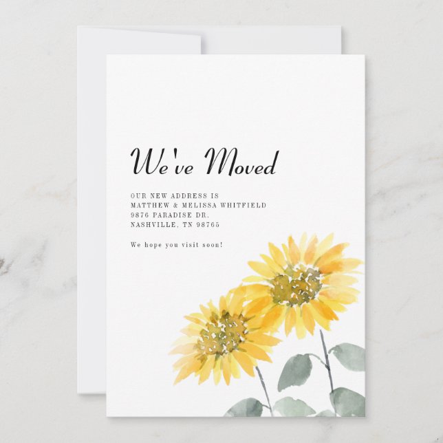 Anúncio Movimentamos o girassol (Frente)